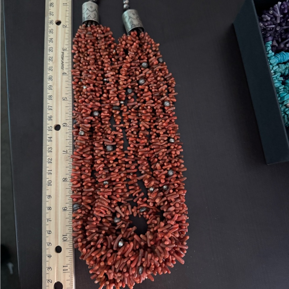 Elegant Coral Necklace